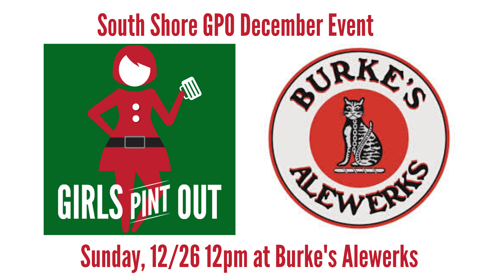 South Shore December Event Girls Pint Out